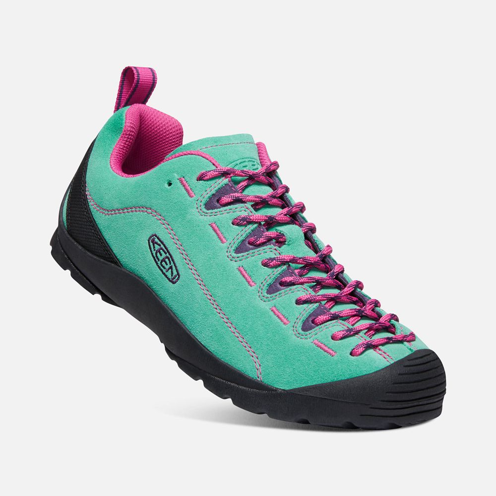 Zapatillas Keen Mexico Verdes/Rosas - Mujer Jasper Suedes - QK0132459